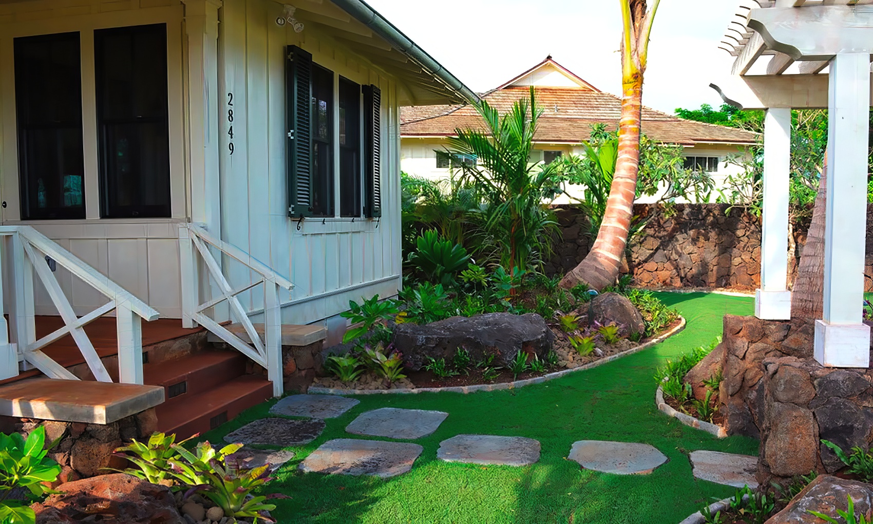 Kukui’ula Club Cottages - landscape design and installation -No Ka Oi Landscape Services